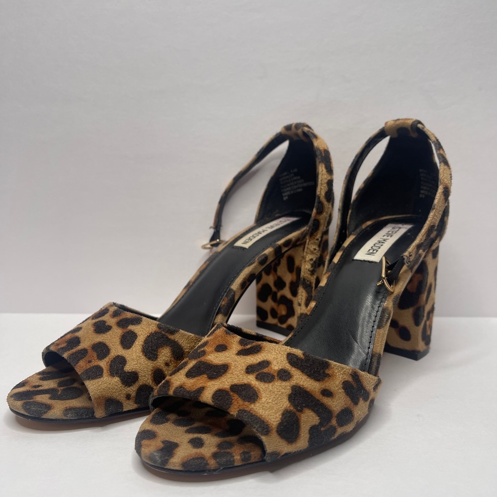 Steve Madden Cheetah Print Heels Size 8.5